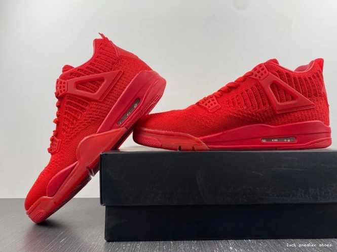 Reps LUCY 4 Retro Red AQ3559-600 Flyknit Jordan 0710